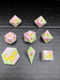 Pink goes good with green-standard logo set