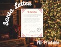 Magical Letter from Santa Claus | Printable Christmas Keepsake | Instant Digital Download