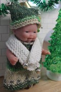 Christmas Bell - Outfit for 5" Doll