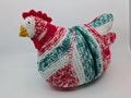 Emotional Support Chicken Knitted Christmas