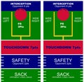 Cornhole Wrap | Digital Download | Football Drinking Game | Cornhole Game Wrap | Decals | Cornhole Board Maker | Large Format Print File