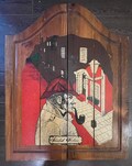 rare Sherlock Holmes dart board