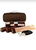 Wooden Handmade Oval Rummy Game Set | Oval Rummy Game Set | Board Games