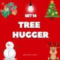 TREE HUGGER MONOPO 4 star sticker set 14