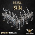 Riders of the River, Elven Fast Calvary, Heirs of the Sun, White Angel Miniatures