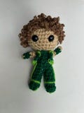 Hermes Amigurumi Crocheted Doll