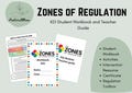 Zones of Regulation KS1 Student Workbook and Teacher Guide - pastoral, wellbeing intervention SEN students