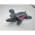 Zangeen Grey Elephant Beanbag Plush Stuffed Animal Vintage 1996 9 Inch