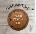Premium 11”  Fully Customized Cribbage Board w/ card and peg holder- Free cards and premium pegs with every board.