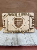 Arsenal FC Cribbage Board, Unique Game Set, Sports Fan Gift, Football Enthusiast, Soccer Enthusiast