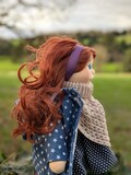 Lucia 14" waldorf doll, handmade dolls, gift ideas