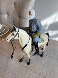 Vintage 1950s General Robert E. Lee & Traveller Hartland Plastics Toy Figurine