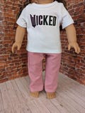 Wicked Tee For 18 inch Dolls