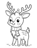 25 Christmas Coloring | Kids Coloring Pages | 11 Christmas Coloring Pages | Holiday Coloring | Snowman | Santa | Penguin| Candy Canes |