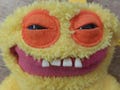 Fuggler doll rock climbing bouldering chalk bag plushy plushie handmade re-cycling