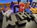 Personalized Brick Block Letters - Custom Made Letters