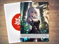 Rabbit Token MTG Token MTG Anime Token Art Token 5 Pack for Magic and other collectible card games