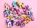 Mini Pony Dolls Minifigures Cute Poni collection cute toys Rare small accessory for dolls Vintage Collectable Action figures micro Horse