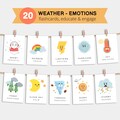 Weather Emotions: Learning Weather and Feelings