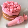 Etsy Pretend felt food - Play food , How to make a cake set A( Pink)
