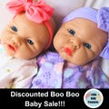 DISCOUNTED!!! Silicone Boo Boo Baby Girl & Boy Dolls | Full Body Silicone | Anatomically Correct | Squishy Floppy Bath Baby | Ready to Ship!