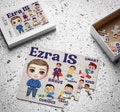 Custom Personalized Puzzle You Are Amazing, 30-Piece Customized Name Alphabet Jigsaw Puzzle for Learning, Birthday & Holiday Gift